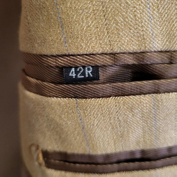 Men's 3pc Suit by Statement Italy (Style - SB2 size 42R/36R) - Picture 7 of 13